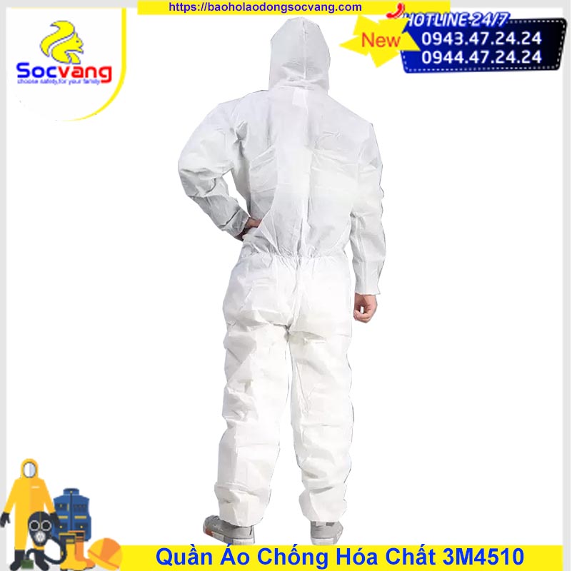 quần áo chống hóa chất 3M4210