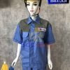 Quần áo công nhân cơ khí CNC tay ngắn