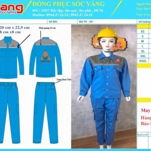 Quần áo bảo hộ lao động công nhân xây dựng