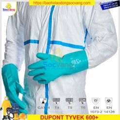 Quần áo bảo hộ chống hóa chất tyvek 600