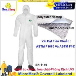 Quần áo chống hóa chất- chống văn bắn- phòng dịch LV3