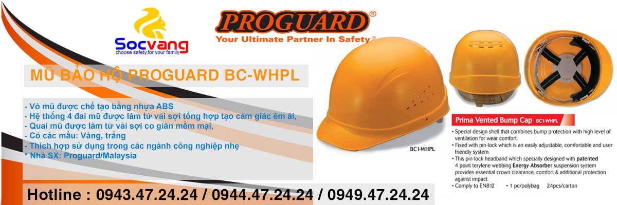 Mũ bảo hộ Proguard BC-WHPL