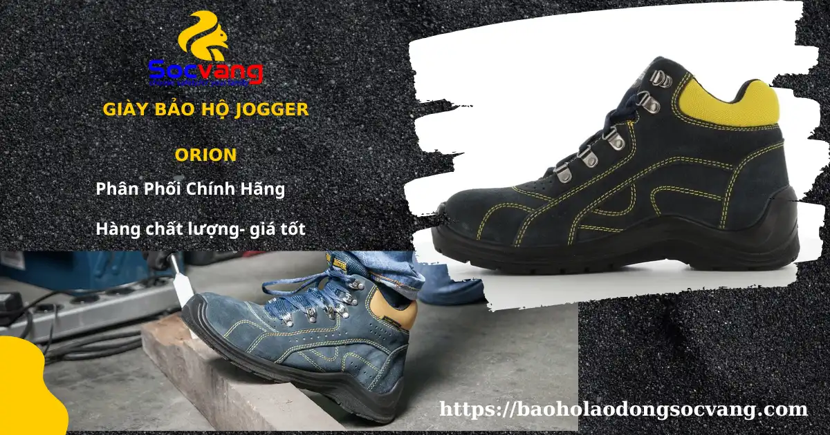 giày bảo hộ Jogger Orion Soc Vang